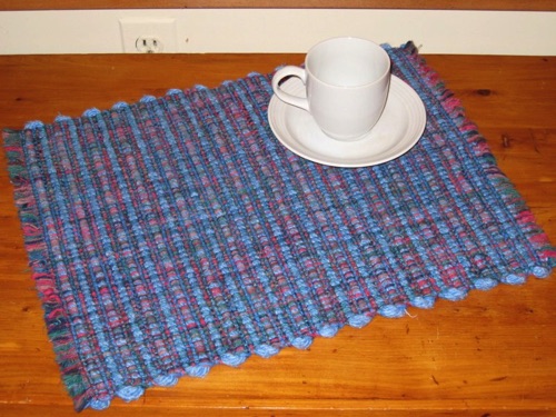 Blue & Red Placemat